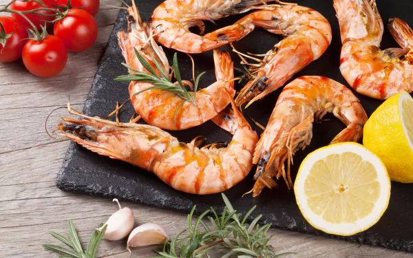 seafood food shrimp HD Desktop Wallpaper | Background Image