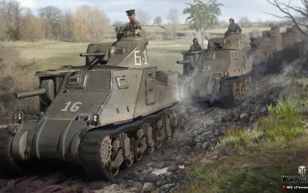 tank M3 Lee video game World of Tanks HD Desktop Wallpaper | Background Image