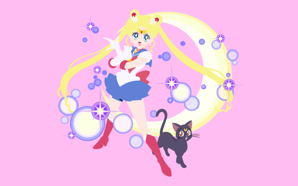 Anime Sailor Moon Luna HD Wallpaper | Background Image