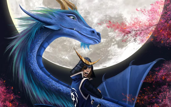 Date Masamune (Sengoku Basara) dragon moon Anime Sengoku Basara HD Desktop Wallpaper | Background Image