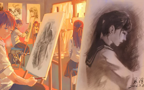  Art Club by 小半みるく