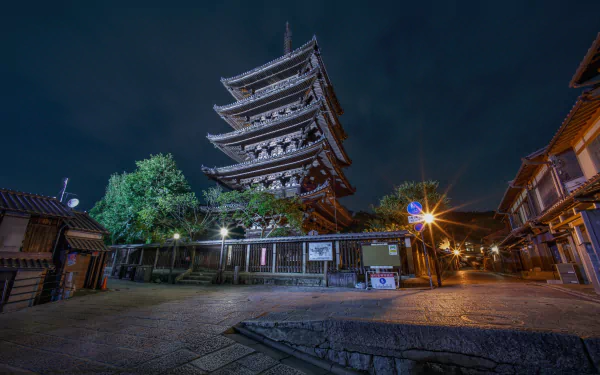 religious pagoda HD Desktop Wallpaper | Background Image