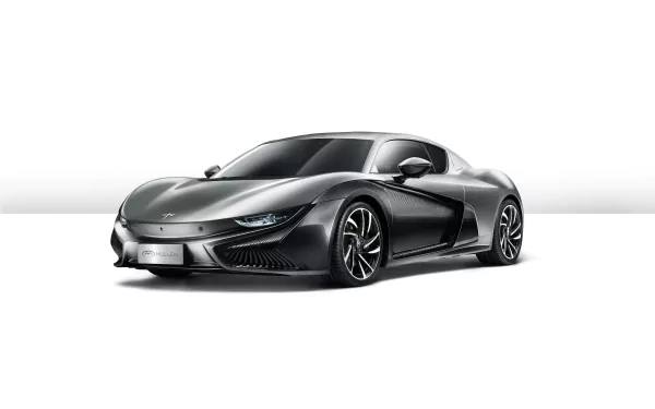 electric car silver car car Qiantu Motor vehicle Qiantu K50 HD Desktop Wallpaper | Background Image