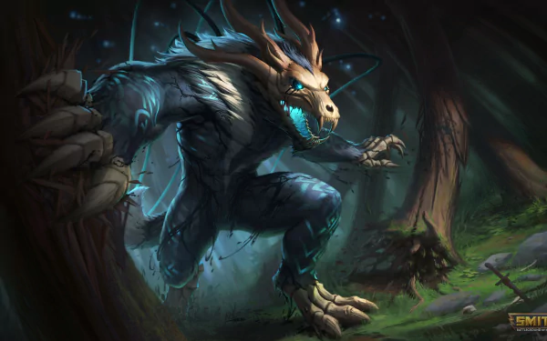 Fenrir (Smite) video game Smite HD Desktop Wallpaper | Background Image
