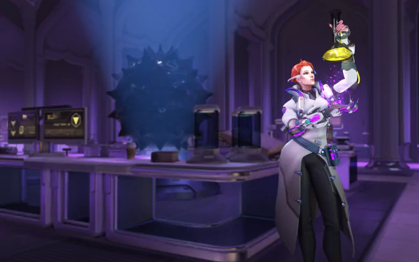 Moira (Overwatch) video game Overwatch HD Desktop Wallpaper | Background Image