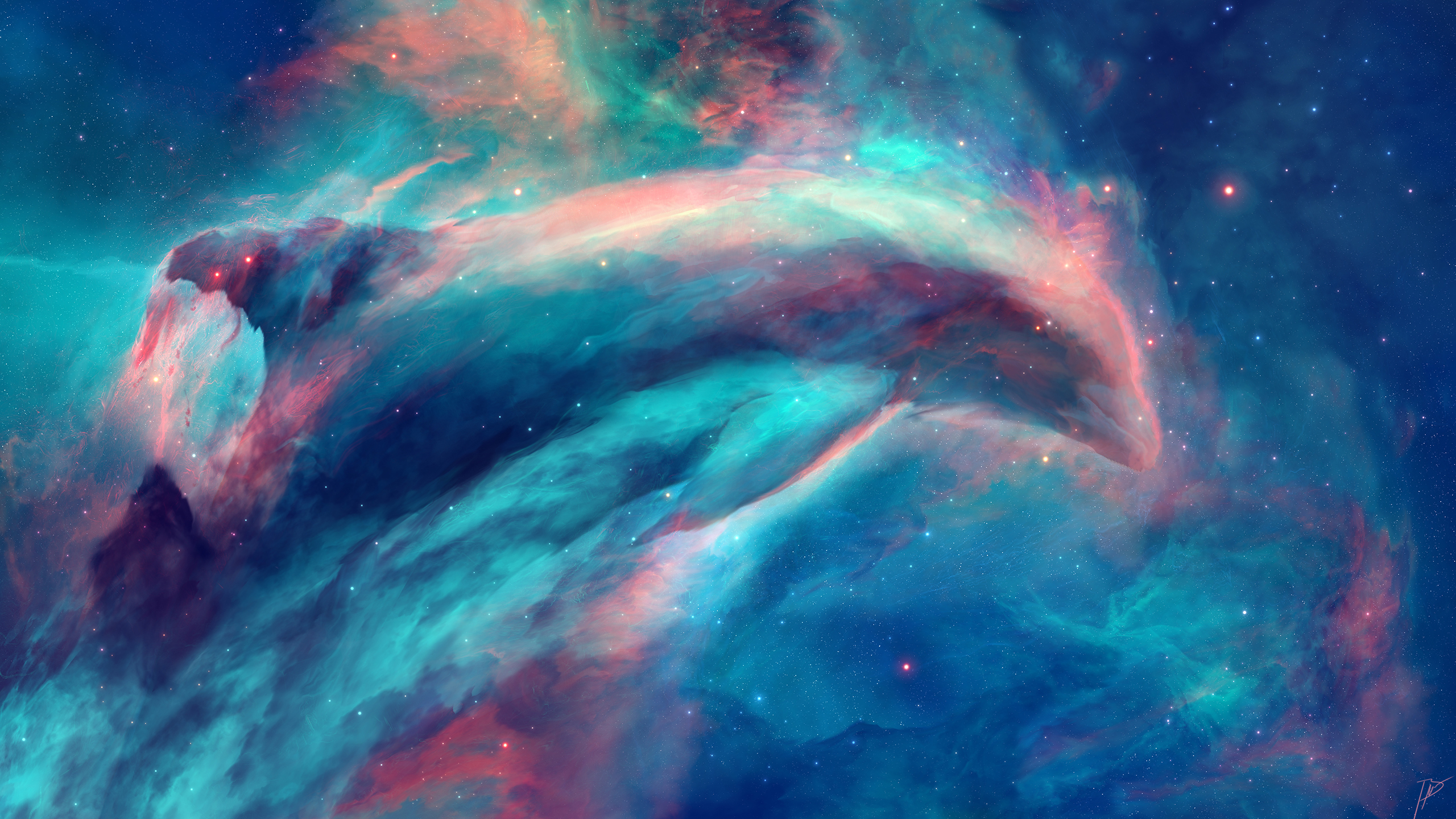 Dolphin Nebula by Josef Bartoň