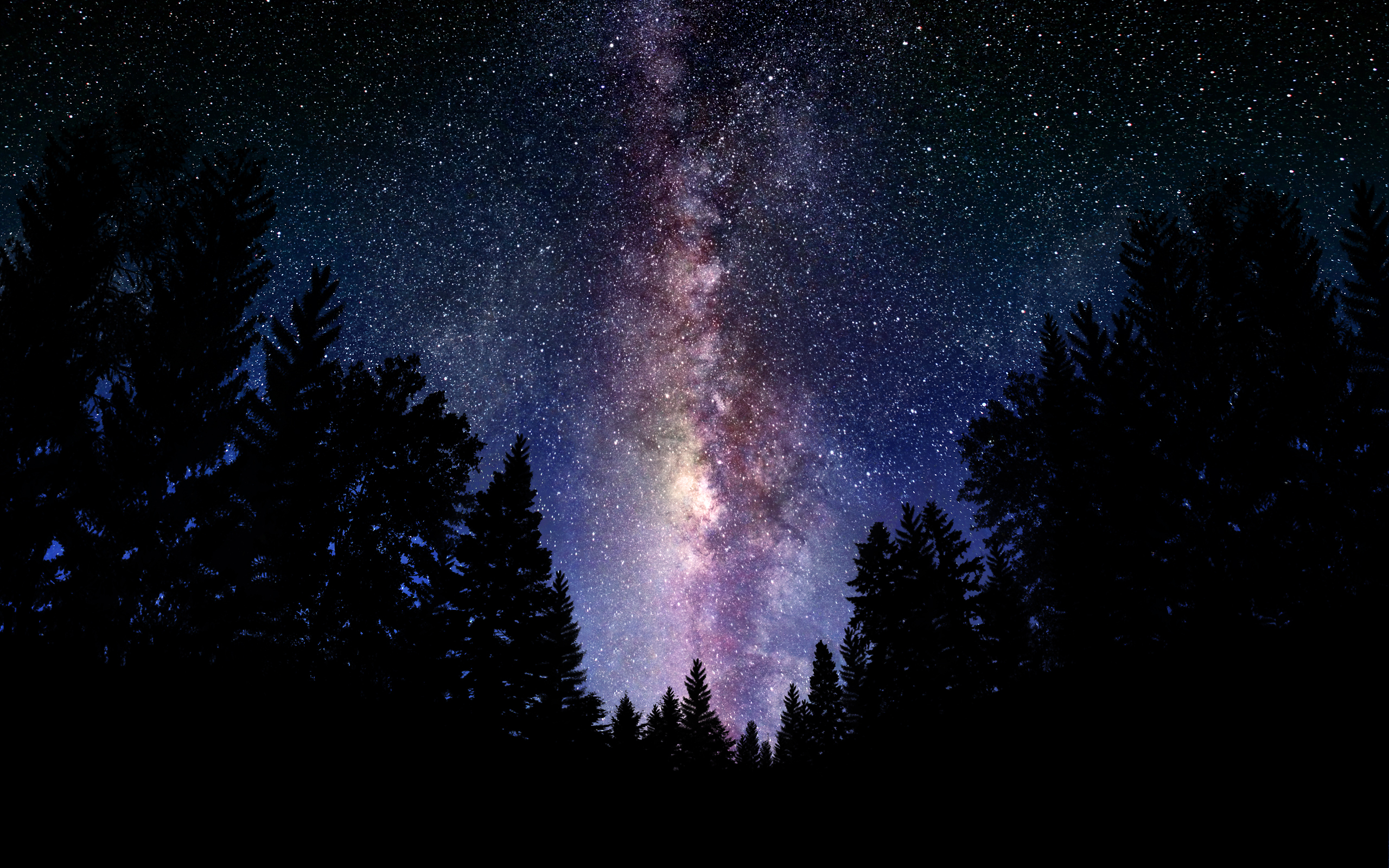 HD Wallpaper Enchanted Night Sky With Stars By Dominic Kamp