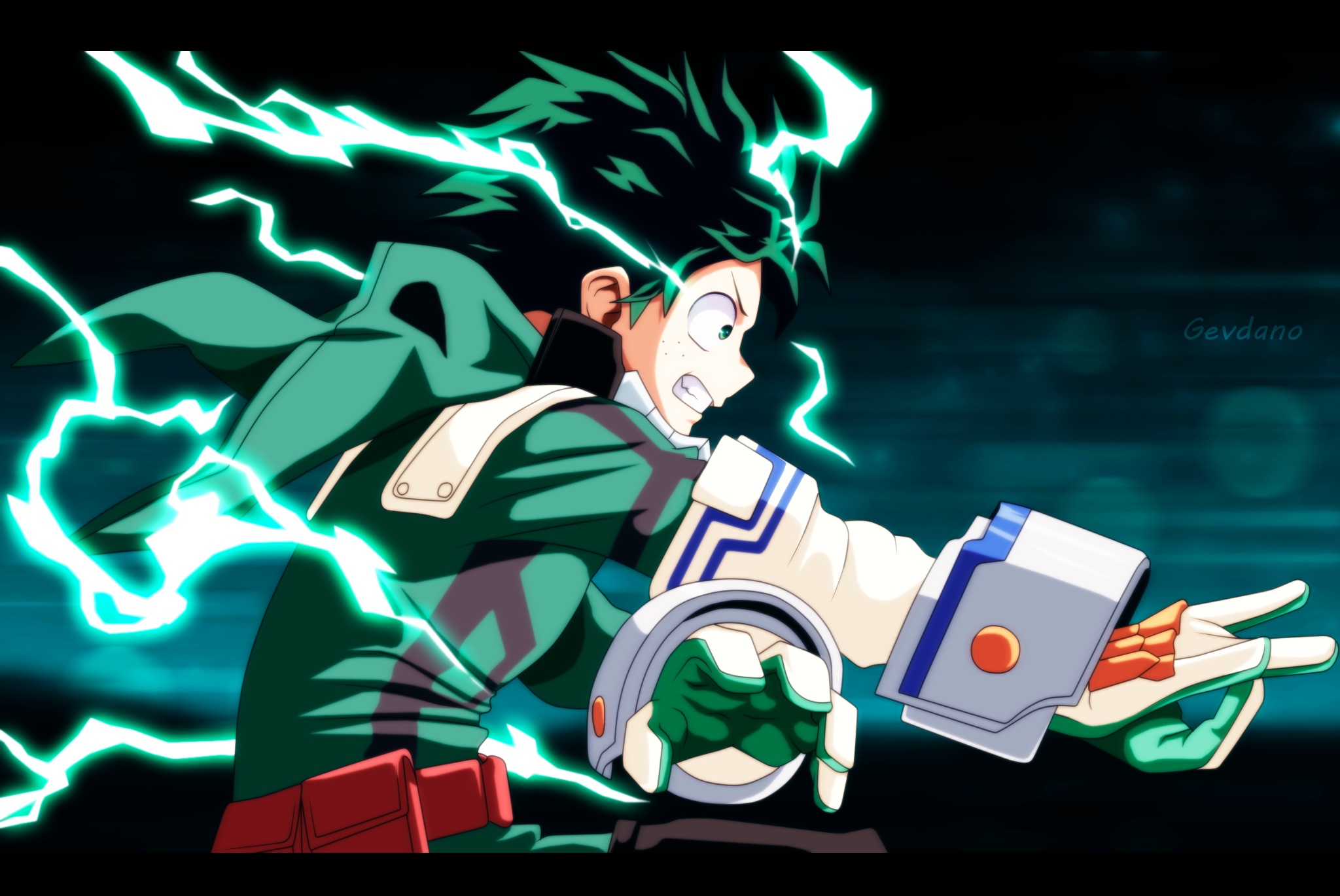 Download Izuku Midoriya Anime My Hero Academia HD Wallpaper by GEVDANO