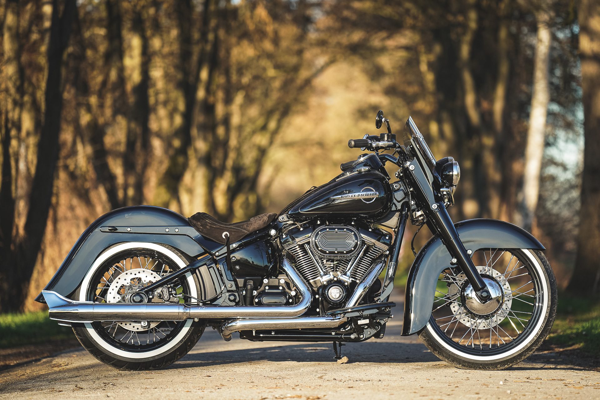 Classic Man customized Thunderbike Harley-Davidson Heritage by Ben Ott