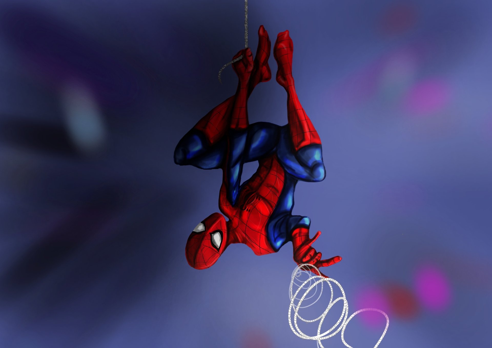 Download Comic Spider Man HD Wallpaper by Madeelene