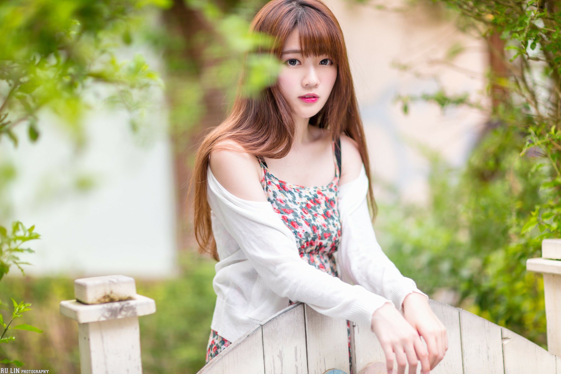 Download Depth Of Field Brunette Long Hair Model Woman Asian HD ...