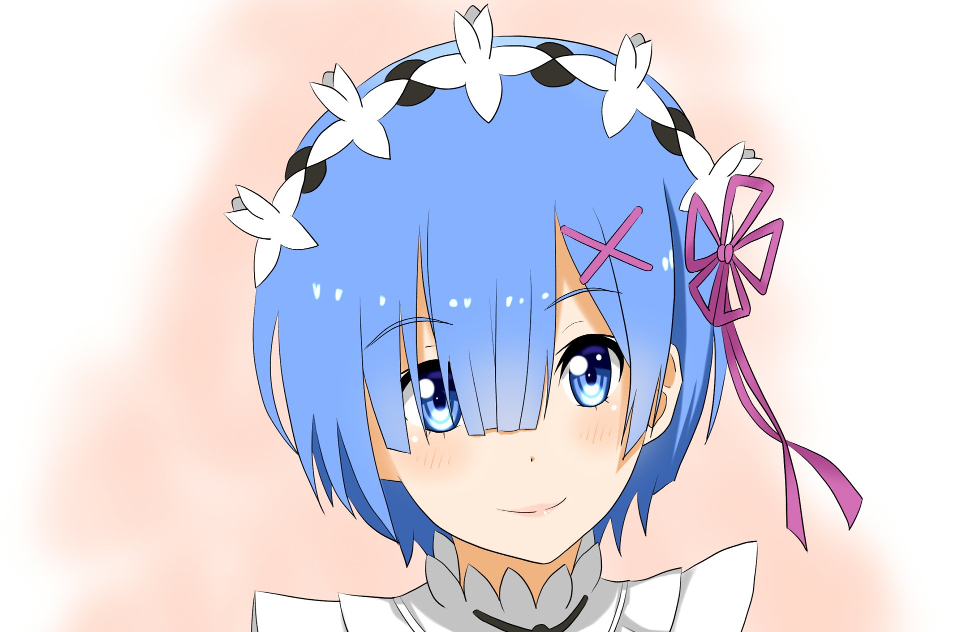 Download Rem (Re:ZERO) Anime Re:Zero - Starting Life In Another World HD Wallpaper by ハリネズミ 新刊委託中