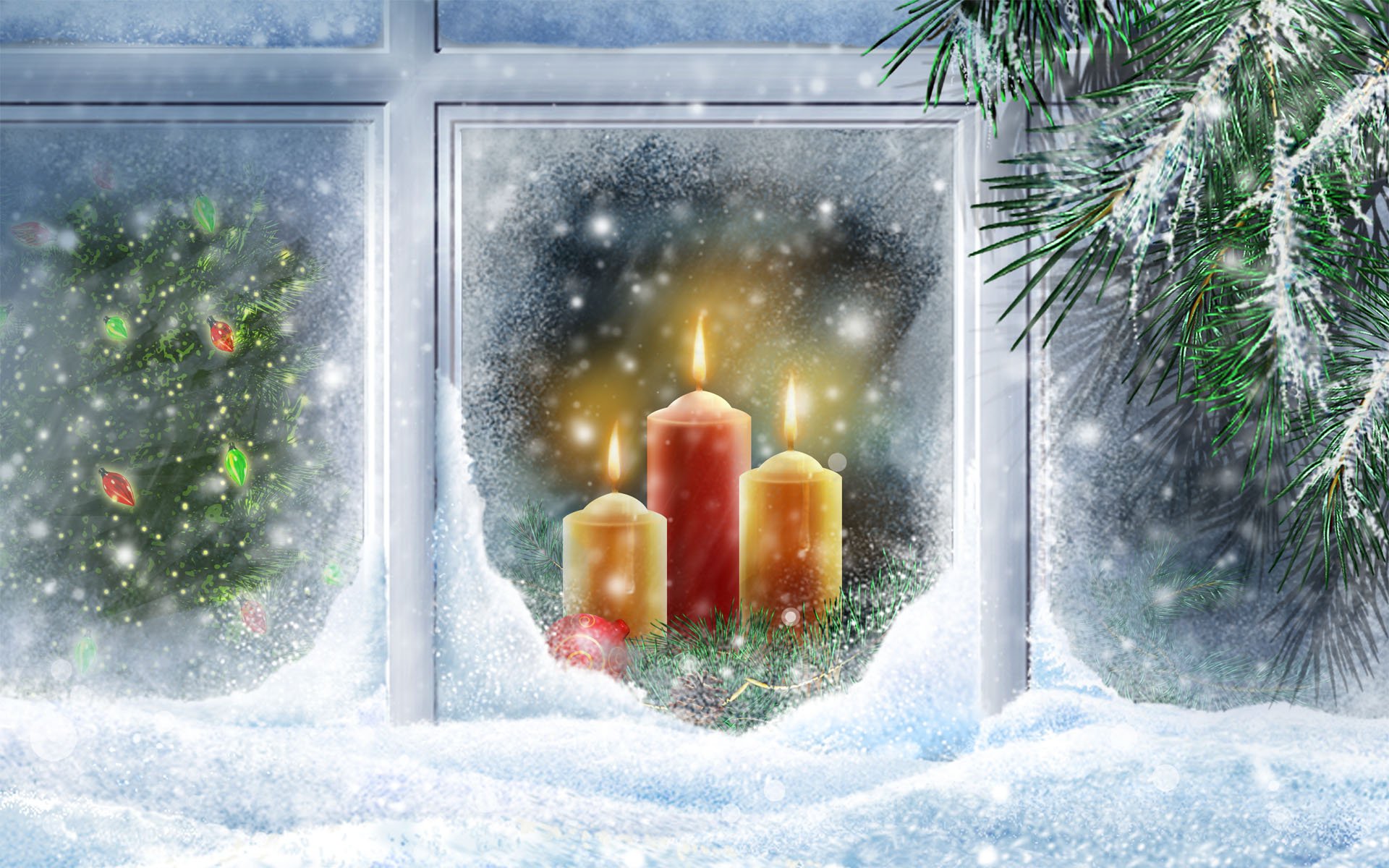 Download Candle Holiday Christmas  HD Wallpaper