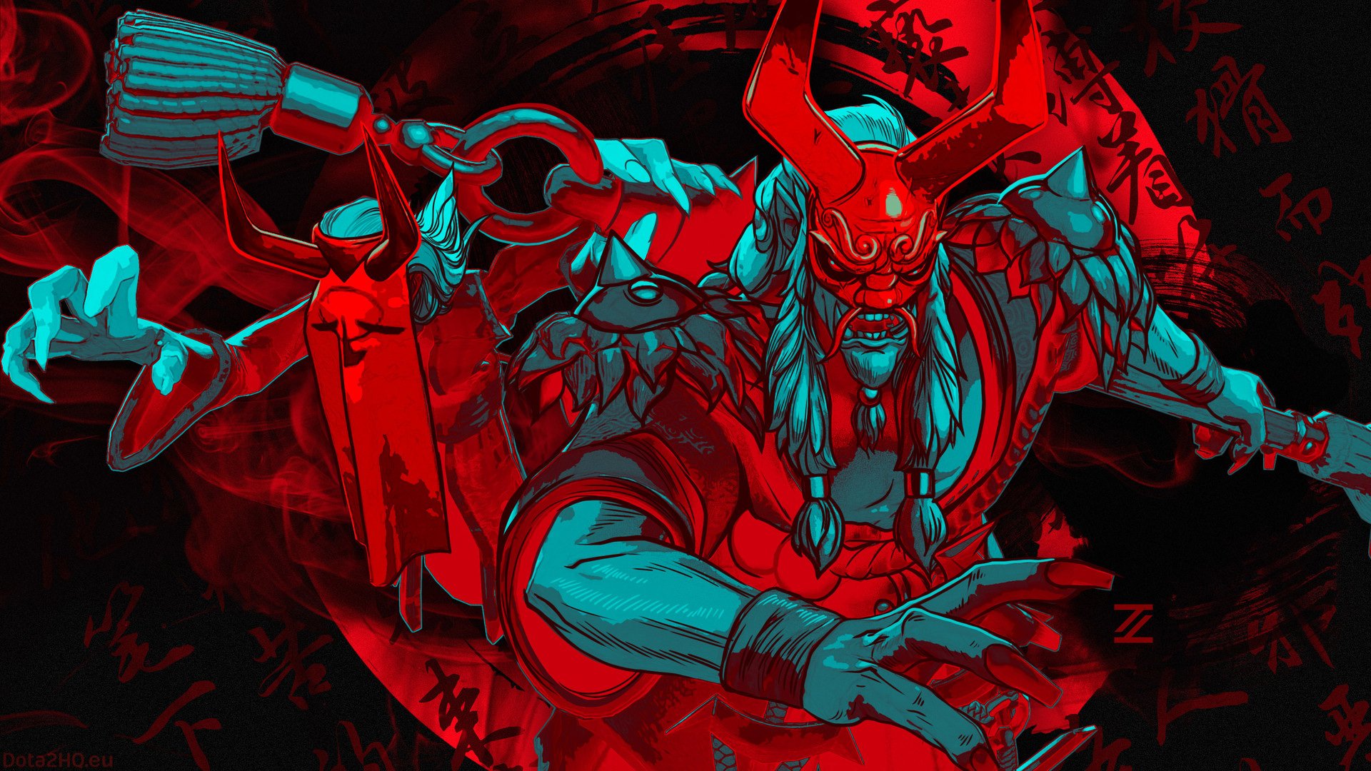 Download Grimstroke (DotA 2) Video Game DotA 2 HD Wallpaper by Zhang Tianyu