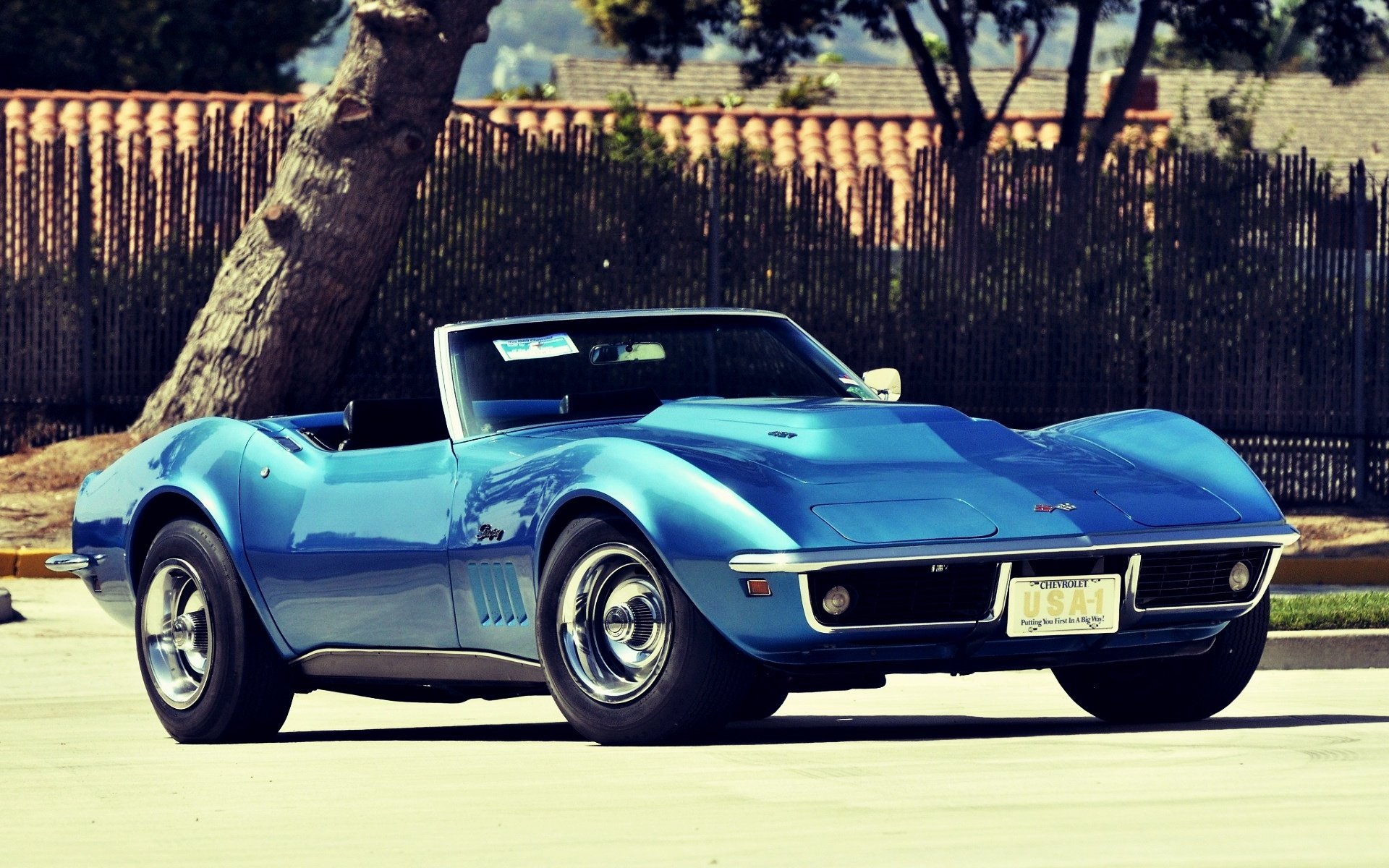 Download Car Chevrolet Chevrolet Corvette Vehicle Chevrolet Corvette Stingray HD Wallpaper