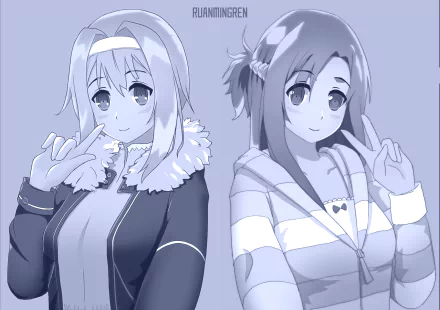 Asuna Yuuki Alice Zuberg Anime Sword Art Online: Alicization HD Desktop Wallpaper | Background Image