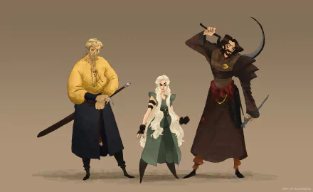 Daario Naharis Daenerys Targaryen Jorah Mormont TV Show Game Of Thrones HD Desktop Wallpaper | Background Image