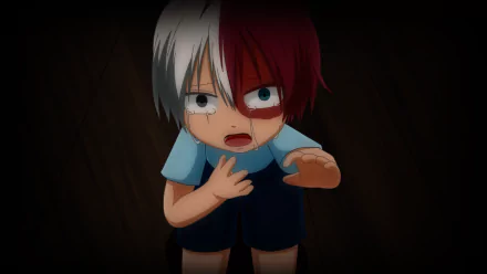 child Shoto Todoroki Anime My Hero Academia HD Desktop Wallpaper | Background Image