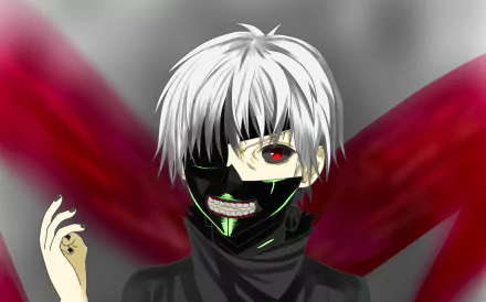 Ken Kaneki Anime Tokyo Ghoul HD Desktop Wallpaper | Background Image