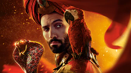 Marwan Kenzari Jafar movie Aladdin (2019) HD Desktop Wallpaper | Background Image