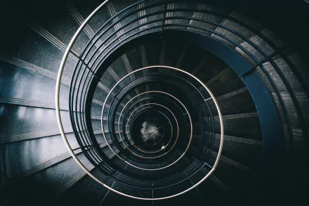 spiral staircase man made stairs HD Desktop Wallpaper | Background Image