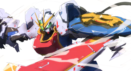 robot Anime Mobile Suit Gundam Wing HD Desktop Wallpaper | Background Image