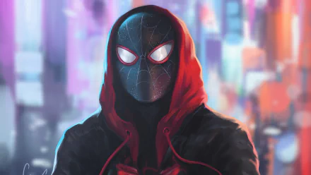 Miles Morales spider man movie Spider-Man: Into The Spider-Verse HD Desktop Wallpaper | Background Image