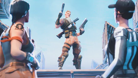 video game Fortnite HD Desktop Wallpaper | Background Image