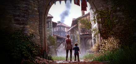 Amicia de Rune video game A Plague Tale: innocence HD Desktop Wallpaper | Background Image