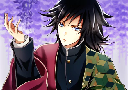 Giyuu Tomioka Anime Demon Slayer: Kimetsu no Yaiba HD Desktop Wallpaper | Background Image