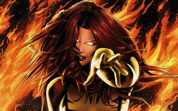 Jean Grey Comic Dark Phoenix HD Desktop Wallpaper | Background Image