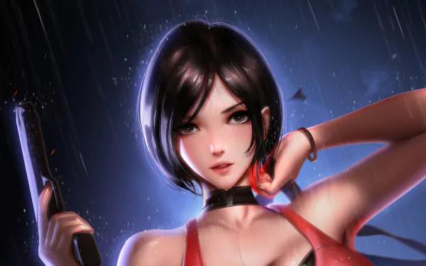 Ada Wong video game Resident Evil 2 (2019) HD Desktop Wallpaper | Background Image