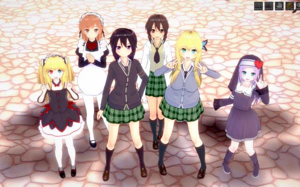 Rika Shiguma Yukimura Kusunoki Maria Takayama Kobato Hasegawa Yozora Mikazuki Sena Kashiwazaki Anime Boku Wa Tomodachi Ga Sukunai HD Desktop Wallpaper | Background Image