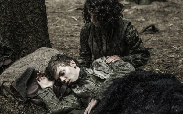 Ellie Kendrick Thomas Brodie-Sangster Meera Reed Jojen Reed TV Show Game Of Thrones HD Desktop Wallpaper | Background Image