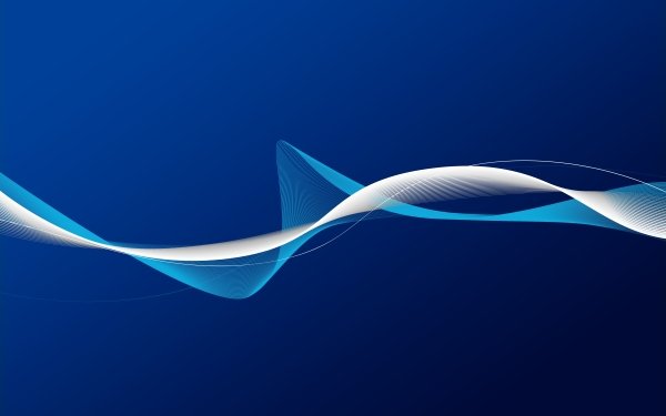 Abstract Blue Wave HD Wallpaper | Background Image