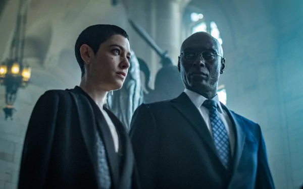 Lance Reddick Asia Kate Dillon movie John Wick: Chapter 3 - Parabellum HD Desktop Wallpaper | Background Image