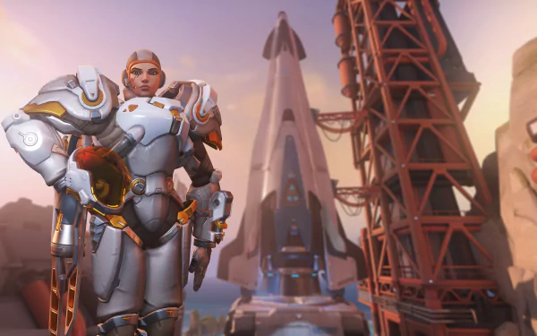 Pharah (Overwatch) video game Overwatch HD Desktop Wallpaper | Background Image