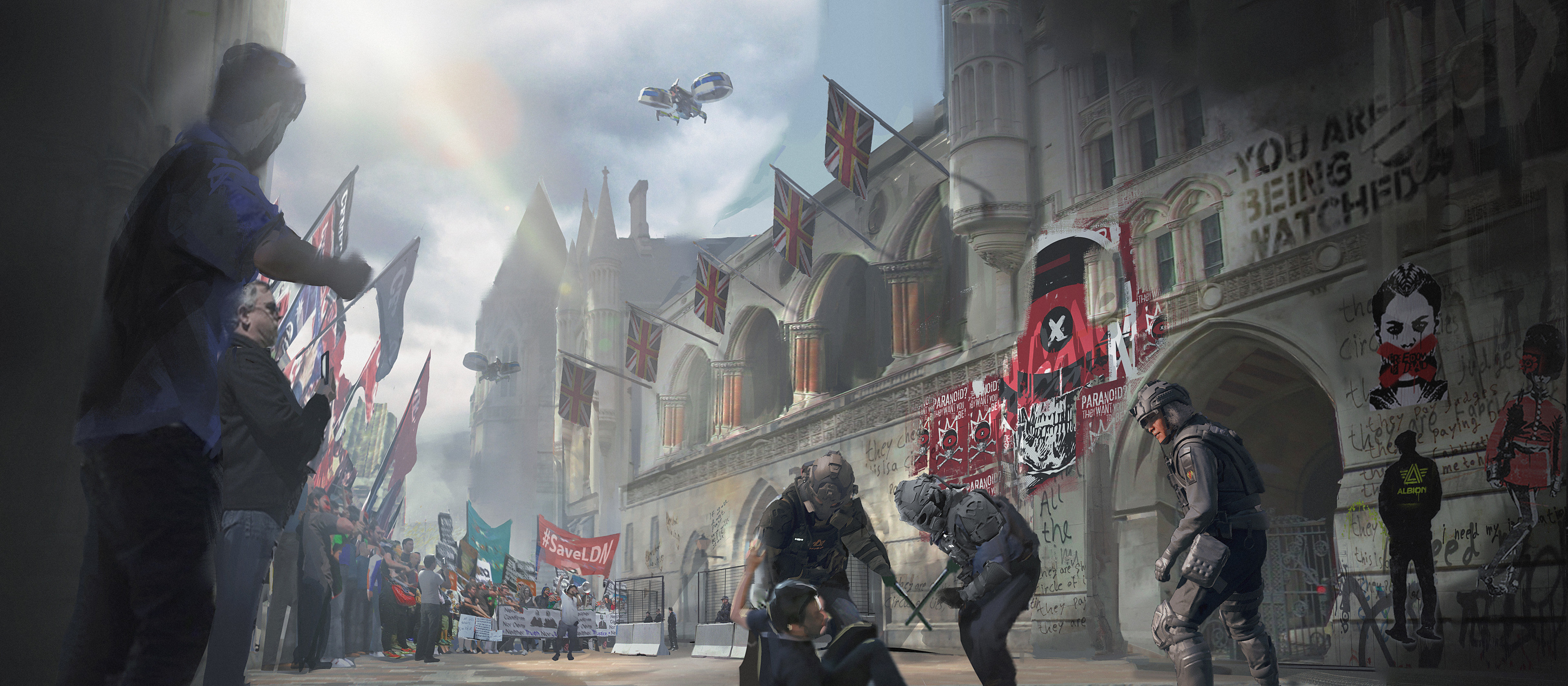 Watch Dogs Legion Hd Wallpaper Background Image 3840x1681 Id 1021915 Wallpaper Abyss