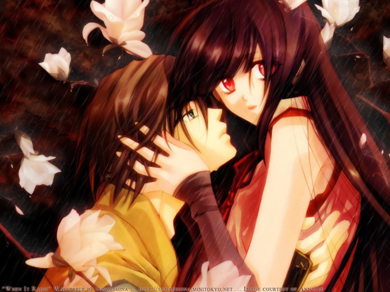 Anime Love Wallpaper by KinoeBi