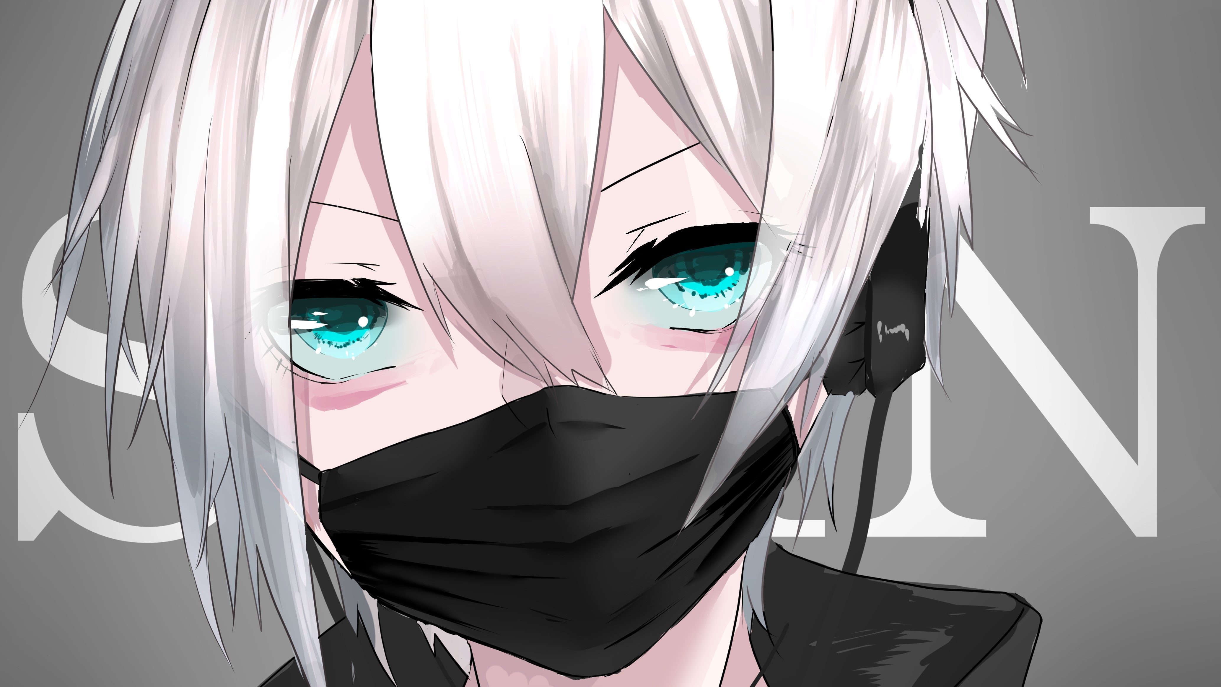 face hair mask-Anime HD Wallpaper Preview