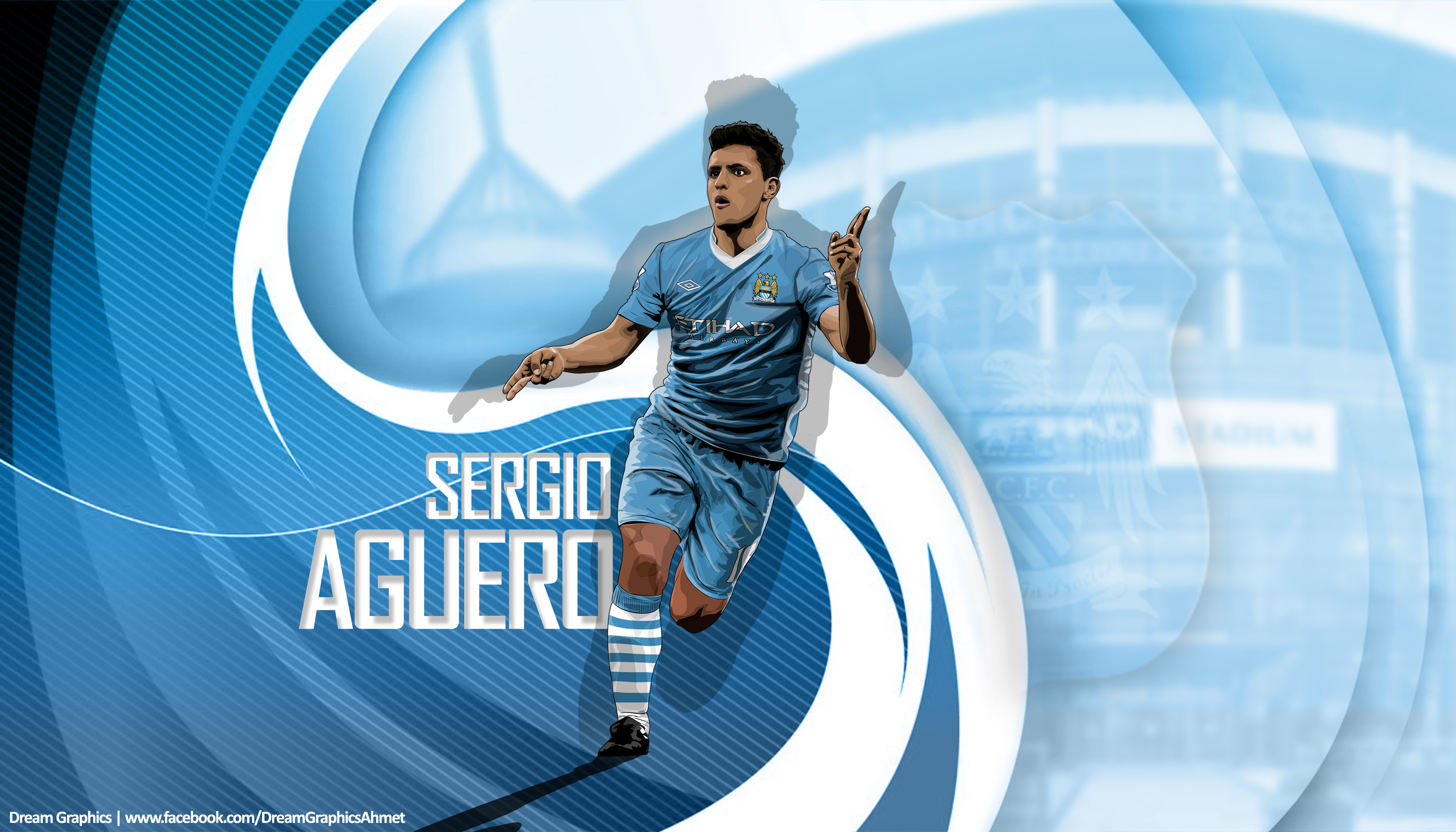 Sports Sergio Agüero HD Wallpaper | Background Image