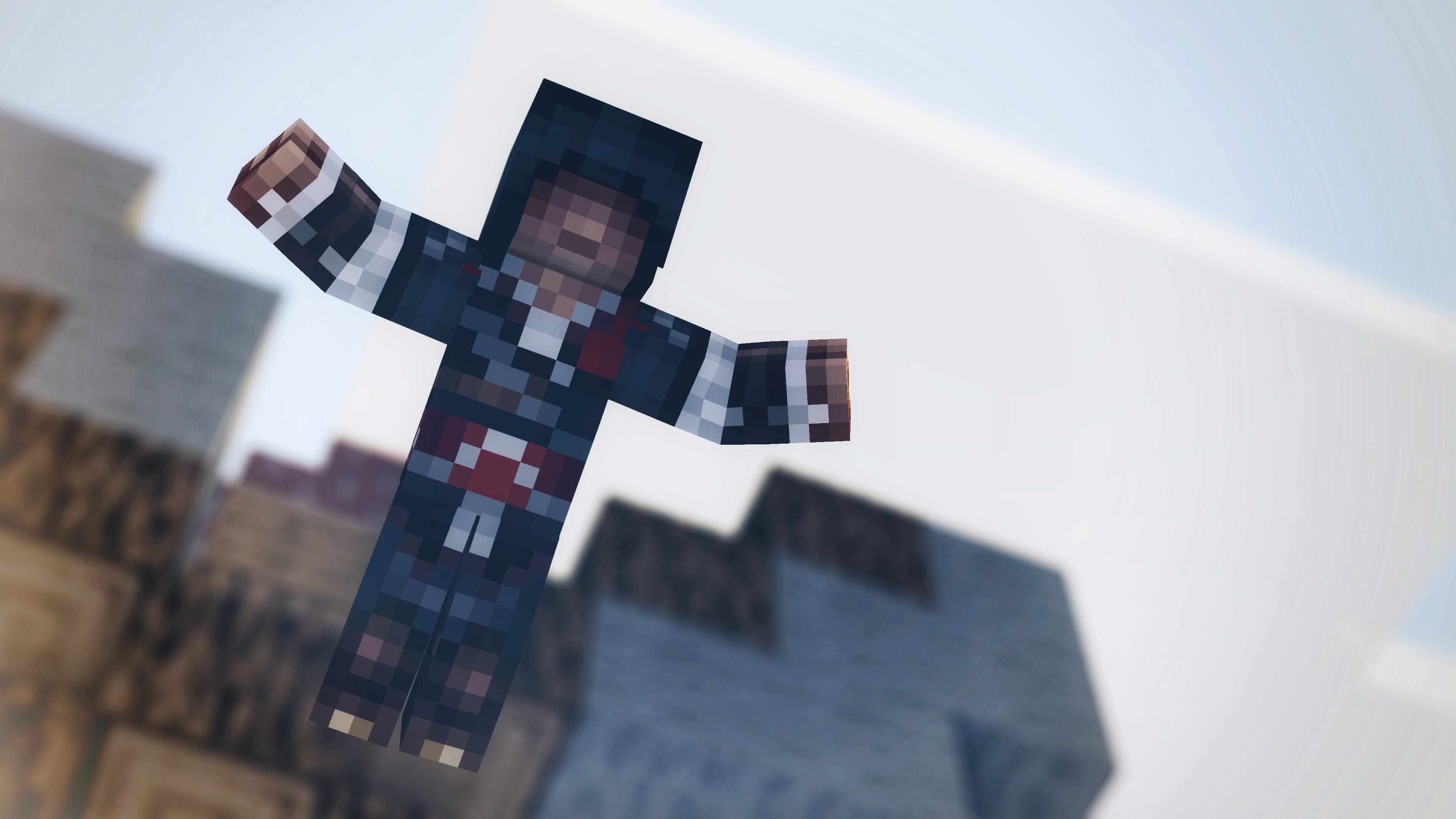 Herobrine assassin Minecraft Skin