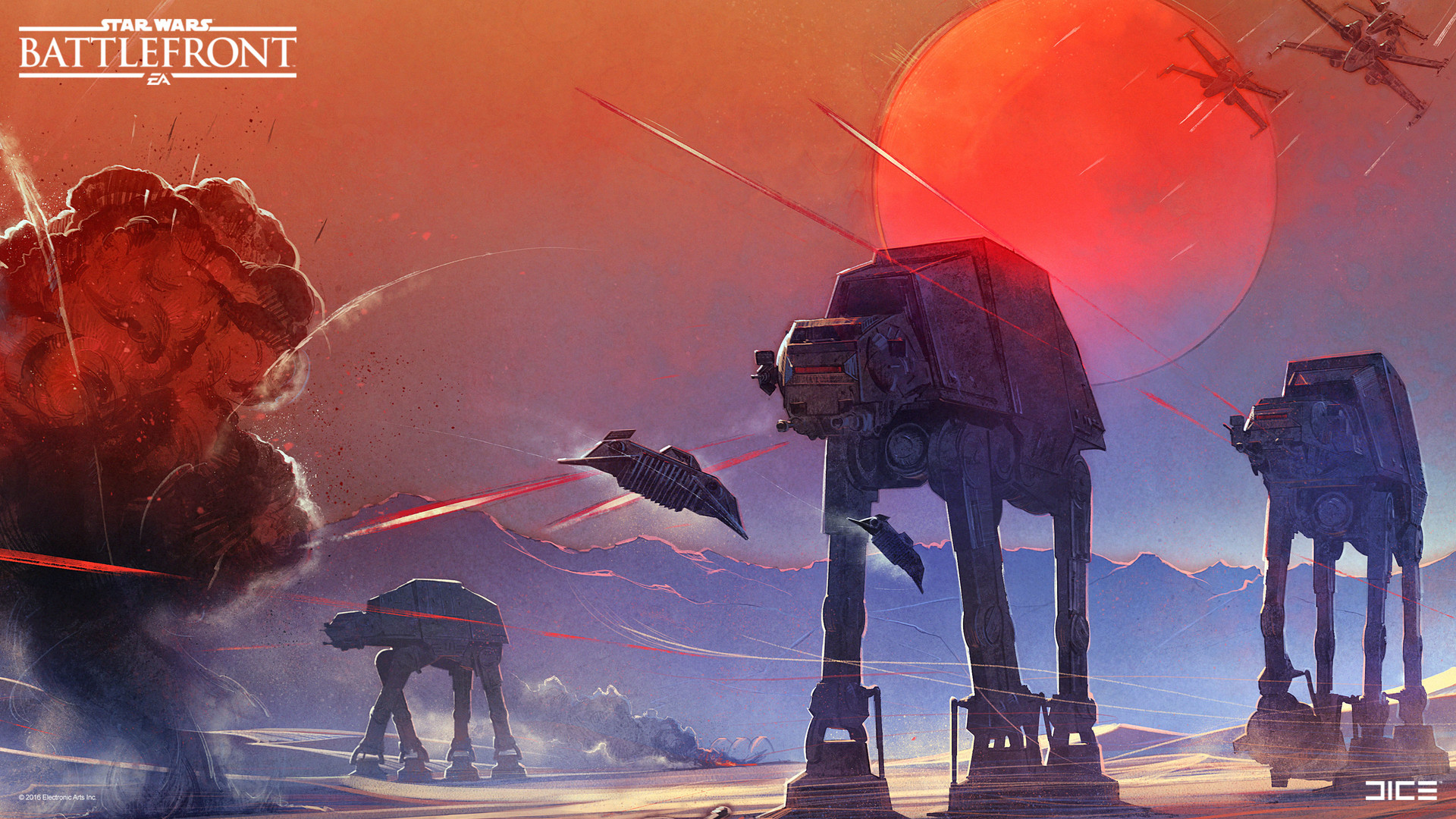 Video Game Star Wars Battlefront (2015) HD Wallpaper by Anton Grandert