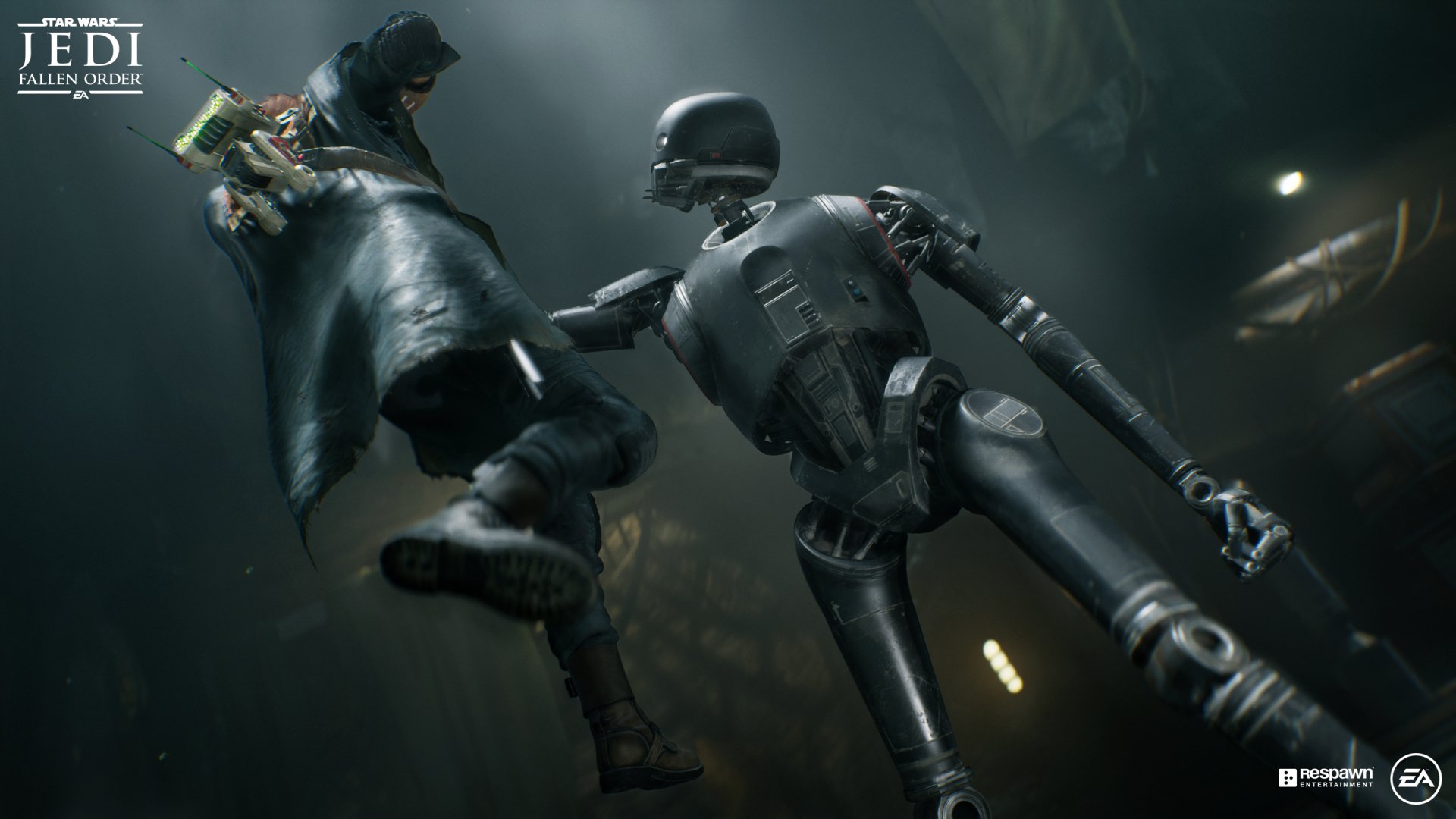 Download Robot Star Wars Video Game Star Wars Jedi: Fallen Order HD Wallpaper