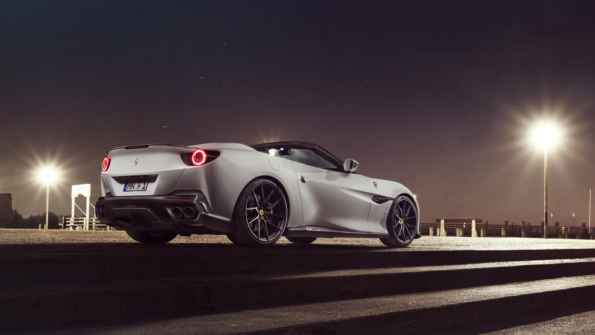  2021  Novitec Ferrari  Portofino  4k Ultra HD Wallpaper 