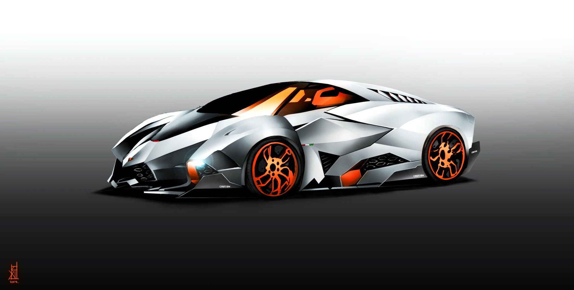 Lamborghini Egoista HD Wallpaper | Background Image | 4255x2149 | ID