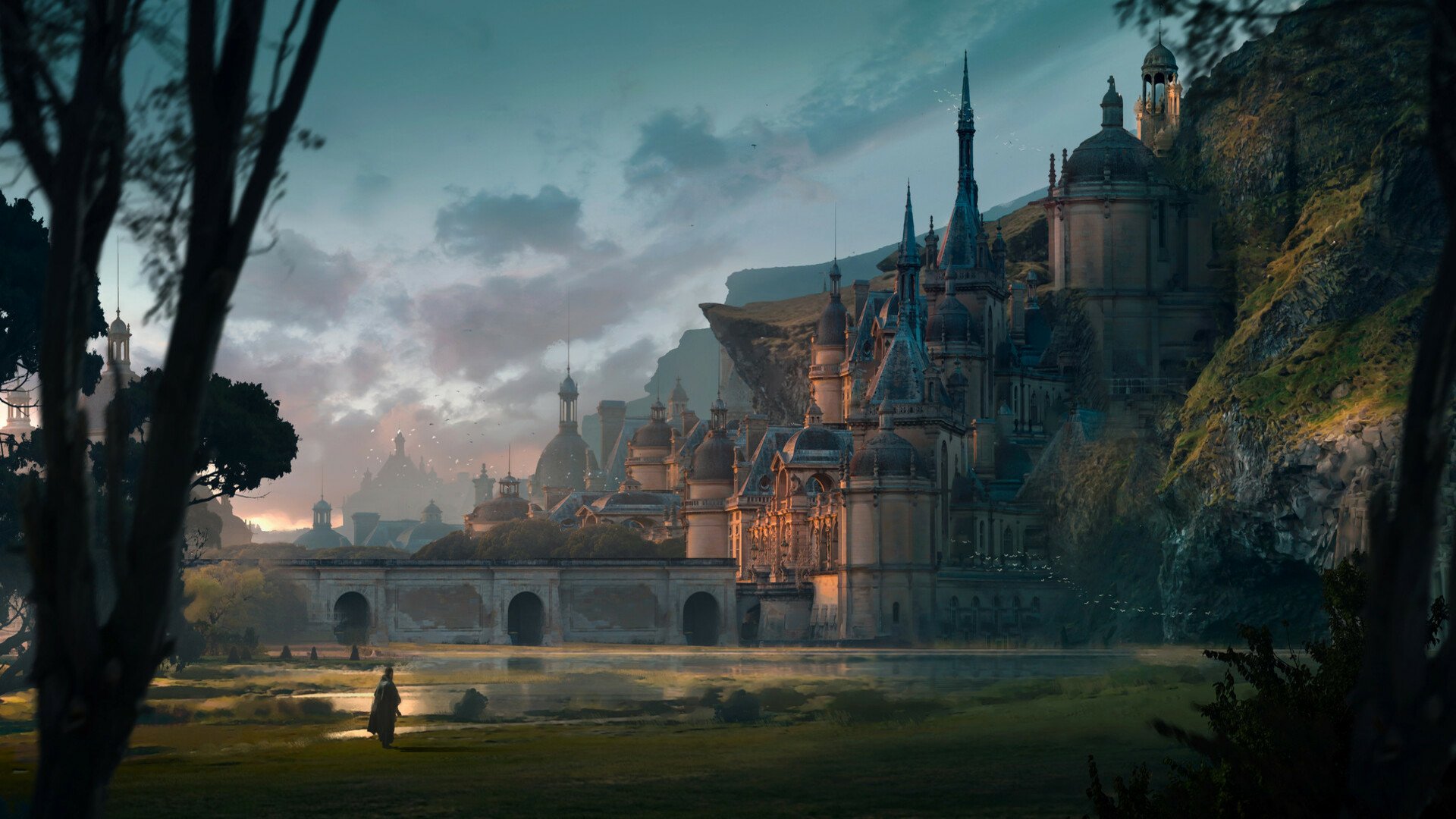 Fantasy Castle HD Wallpaper by Julian Calle