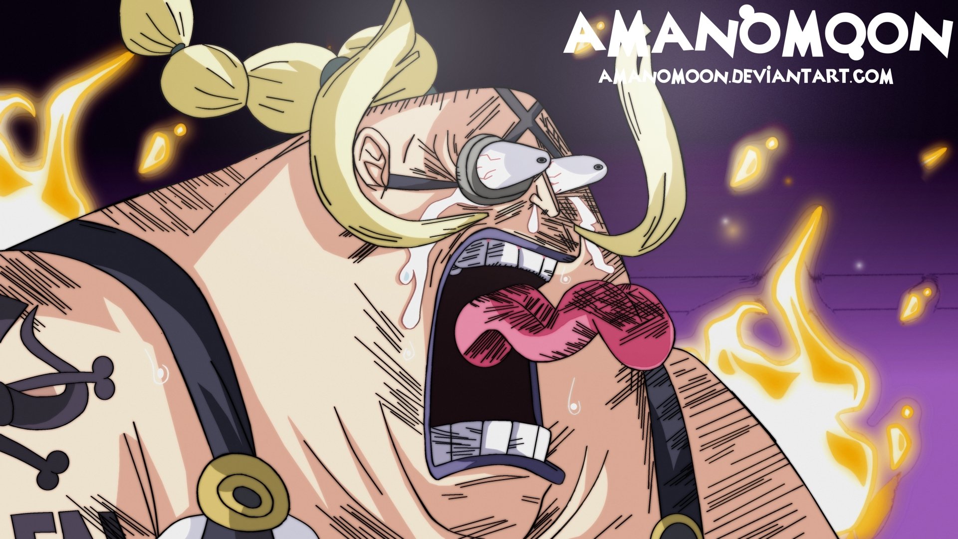 Download Queen (One Piece) Anime One Piece 4k Ultra HD Wallpaper by Amanomoon