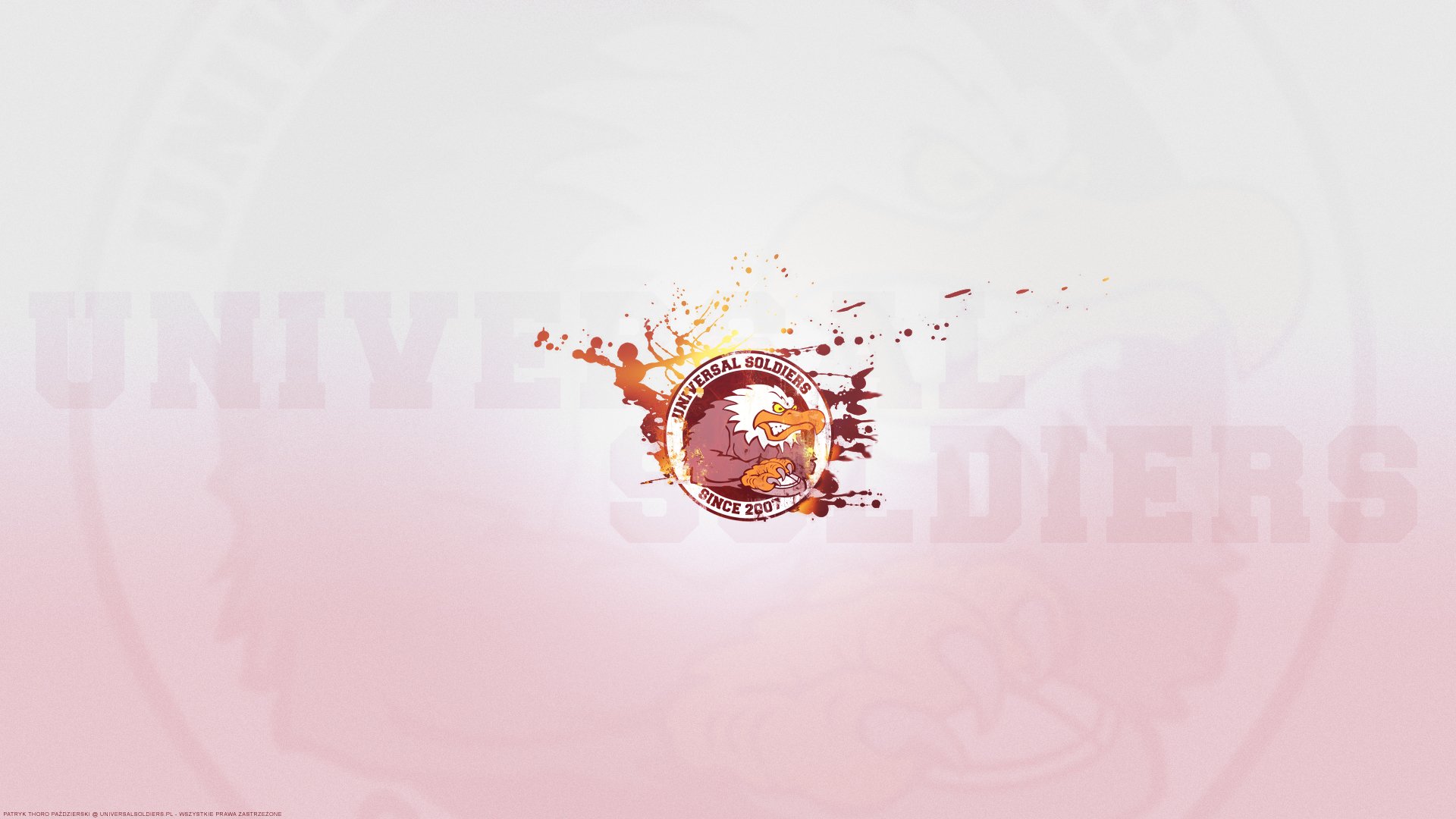 HD PC desktop wallpaper featuring the US Universal Soldiers emblem from the Counter Strike video game, showcasing a bold and dynamic design.