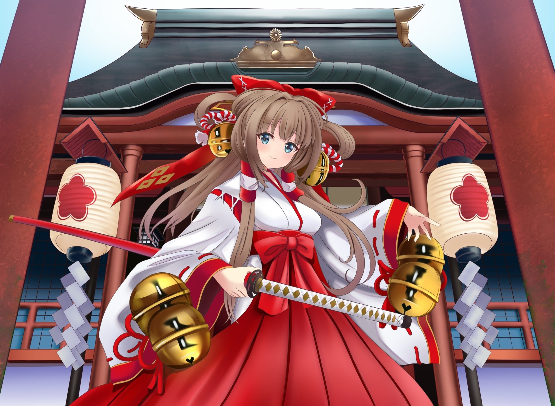 Download Anime Original HD Wallpaper by まんじろう